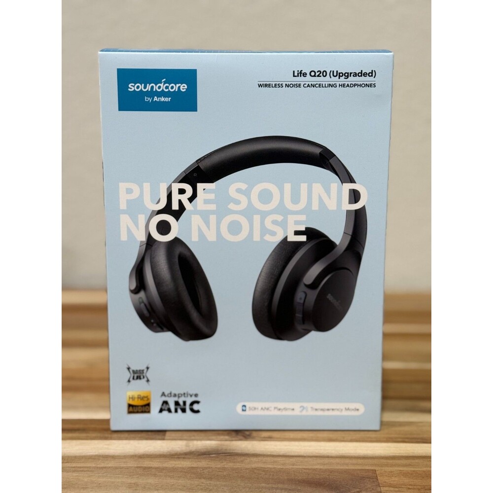 Soundcore by Anker Life Q20 Wireless Over Ear Headphones Active Noise Cancelling